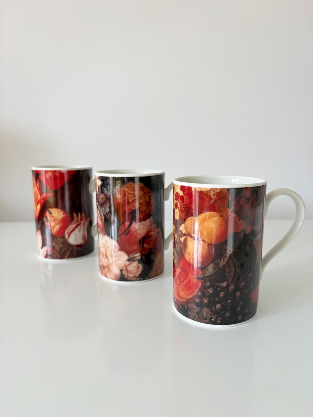 3 Dunoon Scotland Stoneware Mug Matlock Adapted from 17th Century Oil Paintings